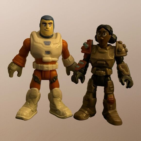 Imaginext Toy Story Buzz Light Year & Izzy Hawthorne Action Figures 3” A6 - Picture 2 of 8